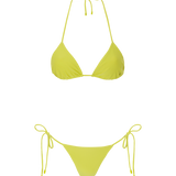 Le Triangle Bottom - Jackfruit Green