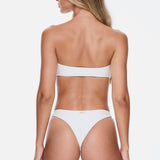 Le Bandeau Strapless Top - Coco White