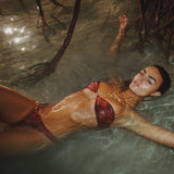 Le Bandeau Strapless Top - Rouge