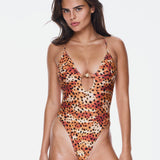 La Sirena One Piece - Golden Leopard