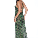 Beach To Bar Dress - Black Mamba