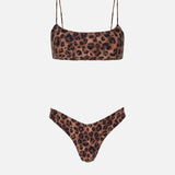 Le Sporty Bikini Set - Leopard