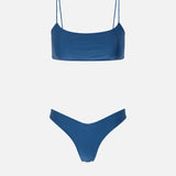 Le Sporty Bikini Set - Klara Blue