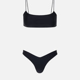 Le Sporty Bikini Set - Jet Black