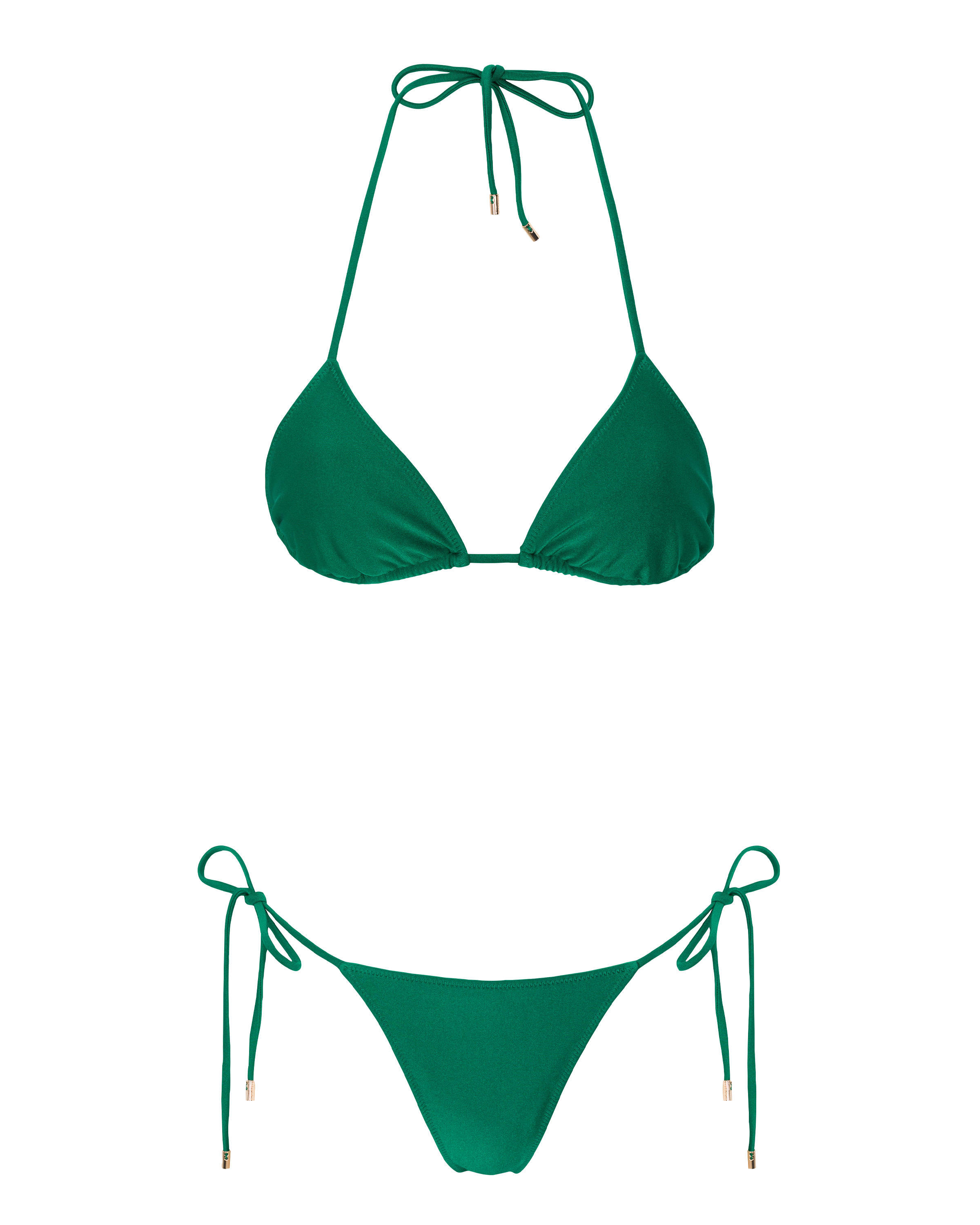 Le Triangle Bottom - Emerald Green