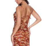 Dress - Golden Leopard