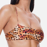 Le Sporty Top - Golden Leopard