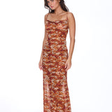 Dress - Golden Leopard