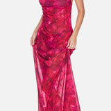 Beach To Bar Dress - Rouge