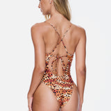 La Sirena One Piece - Golden Leopard