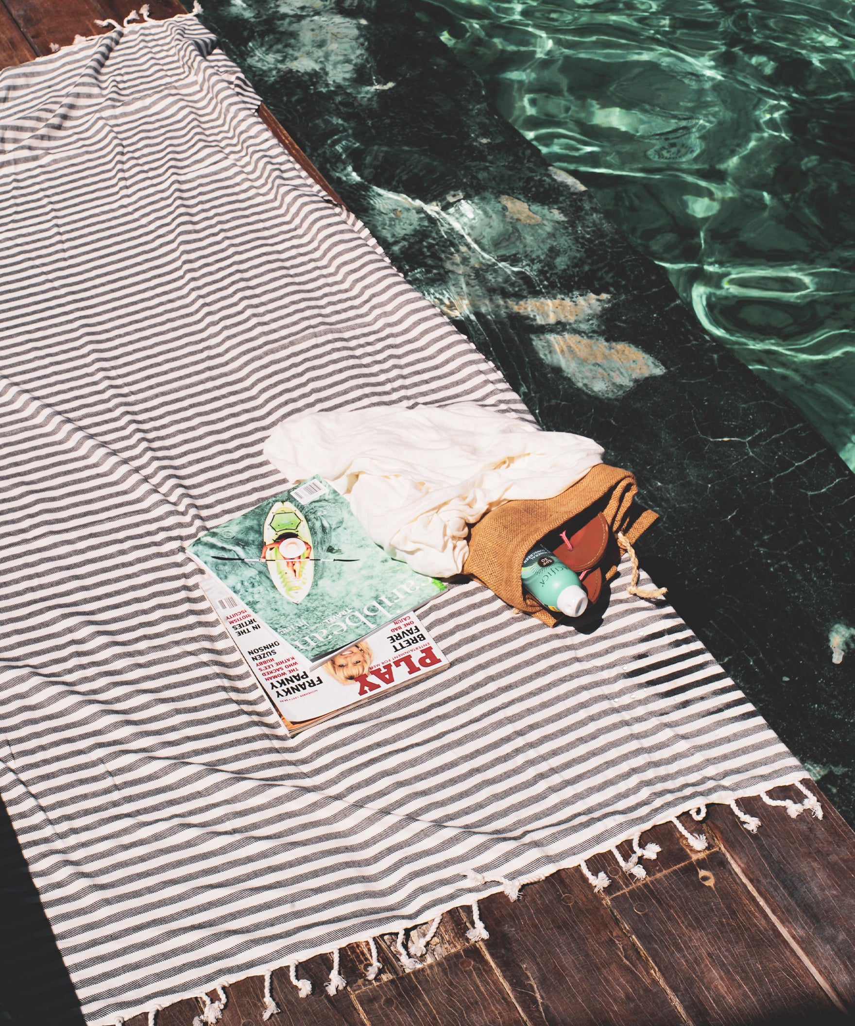 Saint-Tropez  Sand Free Beach Towel Sunkissed